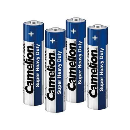 Camelion Heavy Duty Type AAA Batteries (Pack of 4)