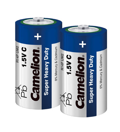 Camelion Heavy Duty Type C Batteries (Pack of 2)