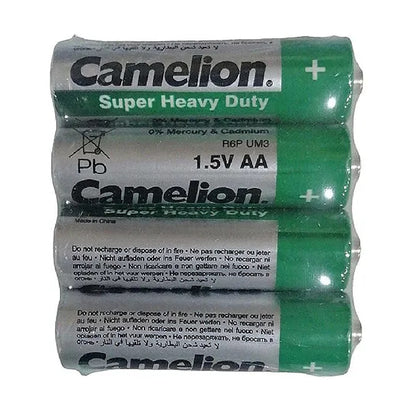 Camelion Heavy Duty Type AA Batteries (Pack of 4)