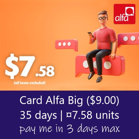 Card Alfa Big