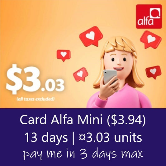 Card Alfa Mini