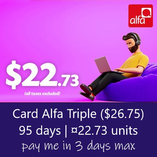 Card Alfa Triple