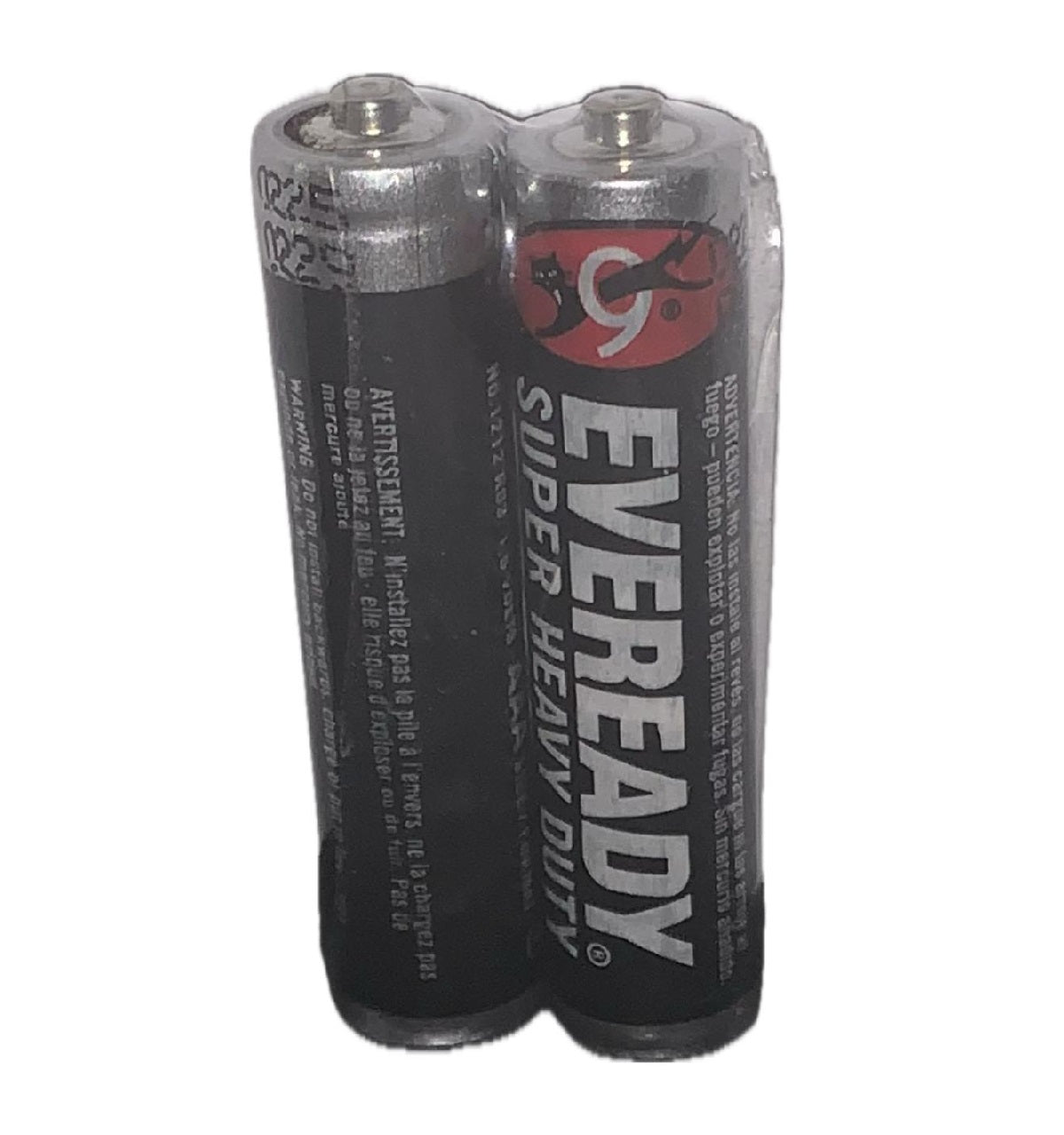 Eveready Heavy Duty Type AAA Batteries (Pack of 2)