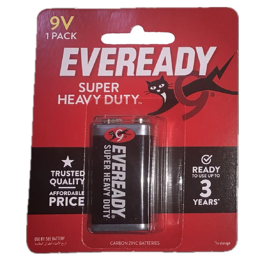 Eveready Heavy Duty 9V Battery