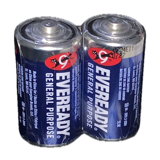 Eveready General Purpose Type C Batteries (Pack of 2)