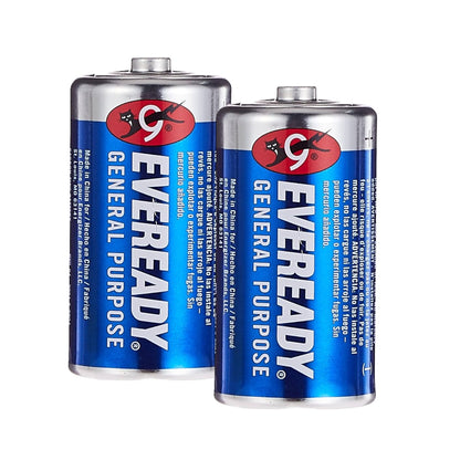 Eveready General Purpose Type C Batteries (Pack of 2)